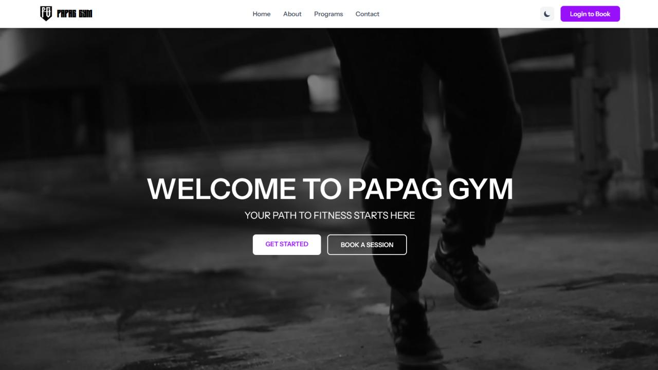Papag Gym screenshot 1